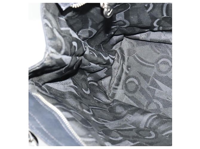 Borsa a Spalla Vala in Tela Nera Salvatore Ferragamo Auth fm4422 Nero - vista 17