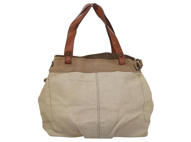 Burberry Tote Bag aus Canvas Beige Auth bs22667 - Ansicht 3