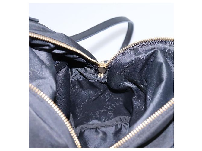 Autre Marque Zaino Stella MacCartney in nylon oro nero Auth BA395 D'oro - vista 22