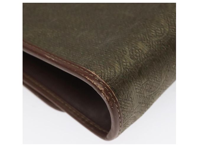 Borsa a Spalla GUCCI in Tela Khaki 004 084 0289 Auth th5746 Cachi - vista 11