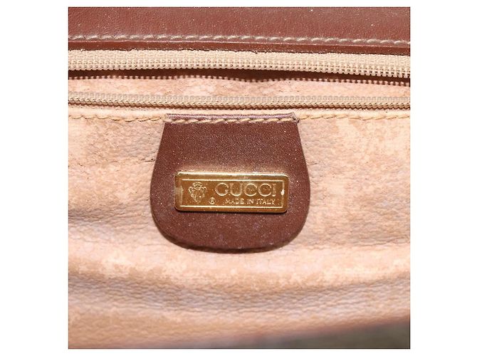 Borsa a Spalla GUCCI in Tela Khaki 004 084 0289 Auth th5746 Cachi - vista 14
