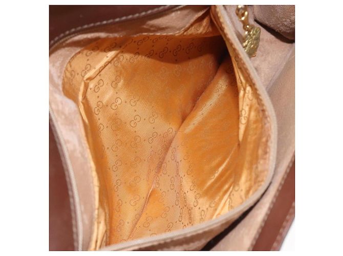 Borsa a Spalla GUCCI in Tela Khaki 004 084 0289 Auth th5746 Cachi - vista 18