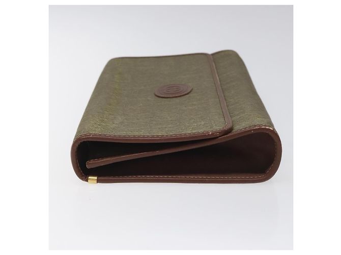 Borsa a Spalla GUCCI in Tela Khaki 004 084 0289 Auth th5746 Cachi - vista 5