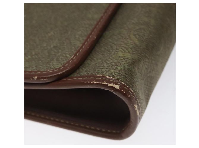 Borsa a Spalla GUCCI in Tela Khaki 004 084 0289 Auth th5746 Cachi - vista 9