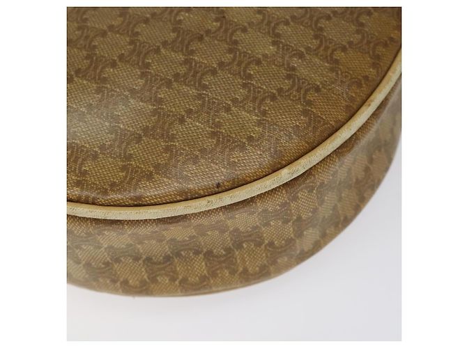 Céline Borsa a spalla in tela Macadam CELINE marrone Auth BA469 - vista 10