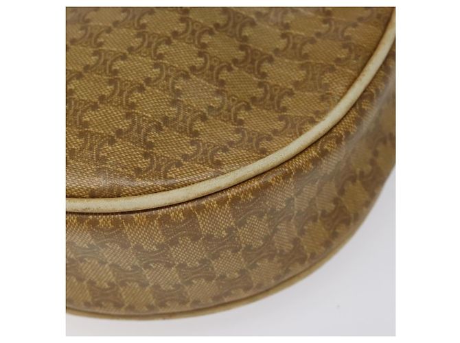 Céline Borsa a spalla in tela Macadam CELINE marrone Auth BA469 - vista 12