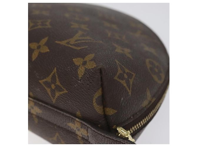 LOUIS VUITTON Pochette Cosmetica Demi Ronde Monogramma M47520 LV Auth EC293 - vista 15