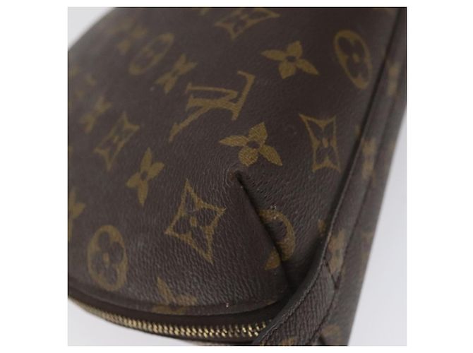 LOUIS VUITTON Pochette Cosmetica Demi Ronde Monogramma M47520 LV Auth EC293 - vista 16