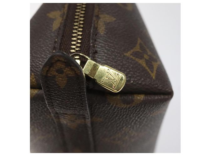 LOUIS VUITTON Pochette Cosmetica Demi Ronde Monogramma M47520 LV Auth EC293 - vista 8