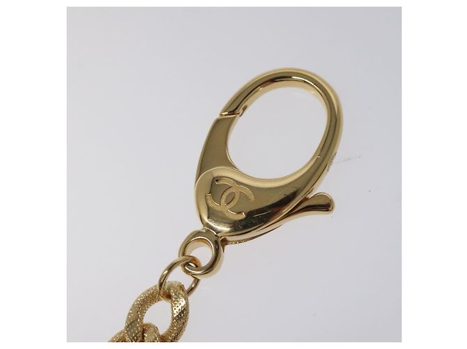 CHANEL Rollschuh Charm aus Metall Gold CC Auth bs23306A Golden - Ansicht 5