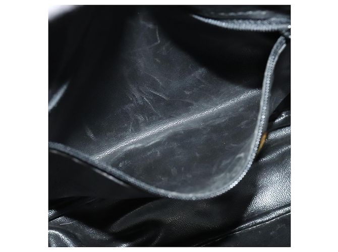 Borsa a mano in tela a quadri Nova di BURBERRY blu navy Auth JB069 - vista 19