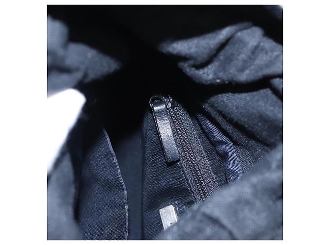 Borsa a mano in tela a quadri Nova di BURBERRY blu navy Auth JB069 - vista 41
