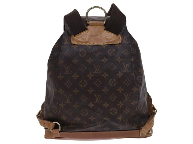 LOUIS VUITTON Zaino Monogram Montsouris GM M51135 LV Auth ep7788 Monogramma - vista 2