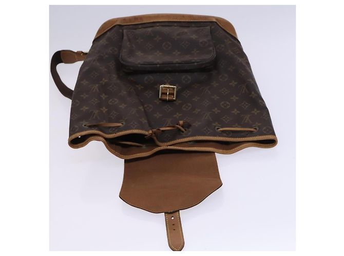 LOUIS VUITTON Zaino Monogram Montsouris GM M51135 LV Auth ep7788 Monogramma - vista 21