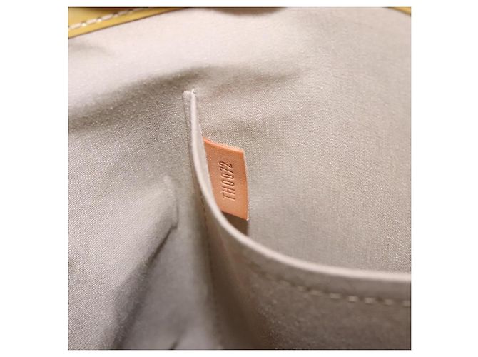 LOUIS VUITTON Monogram Vernis Reade MM Borsa a Mano Beige M91141 LV Auth sw134 - vista 12