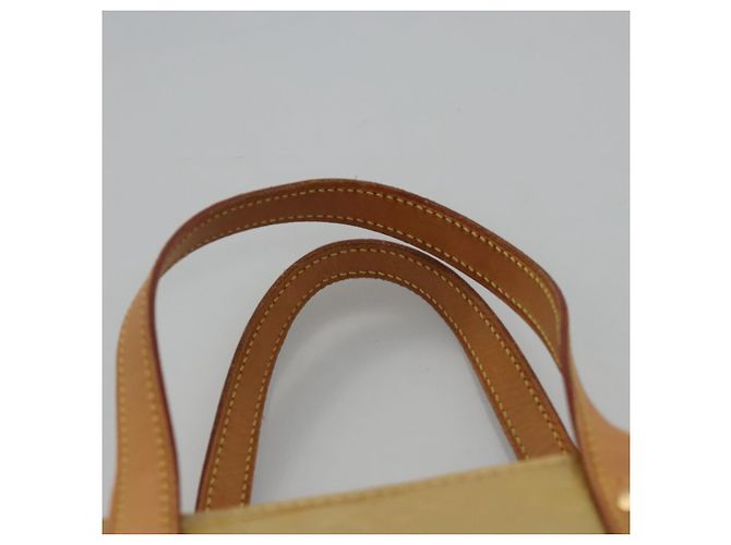 LOUIS VUITTON Monogram Vernis Reade MM Borsa a Mano Beige M91141 LV Auth sw134 - vista 8