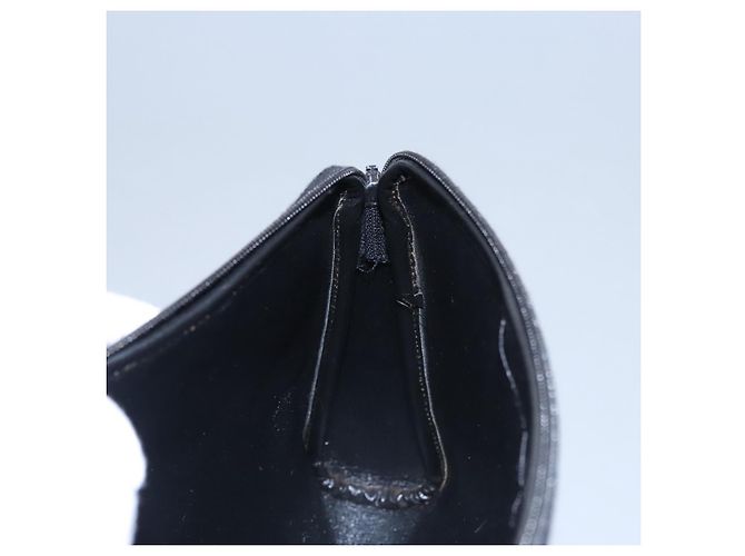 Borsa clutch in tela Trotter Christian Dior nera e dorata Auth ti2911 Nero D'oro - vista 16