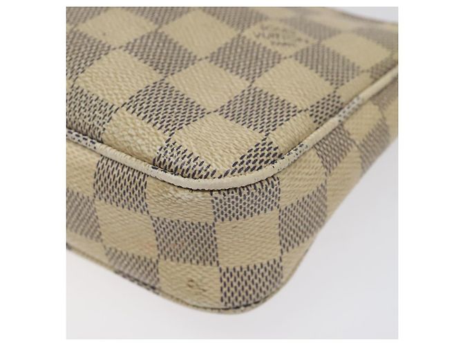 LOUIS VUITTON Pochette Accessoires Damier Azur N51986 LV Auth EC377 - vista 14