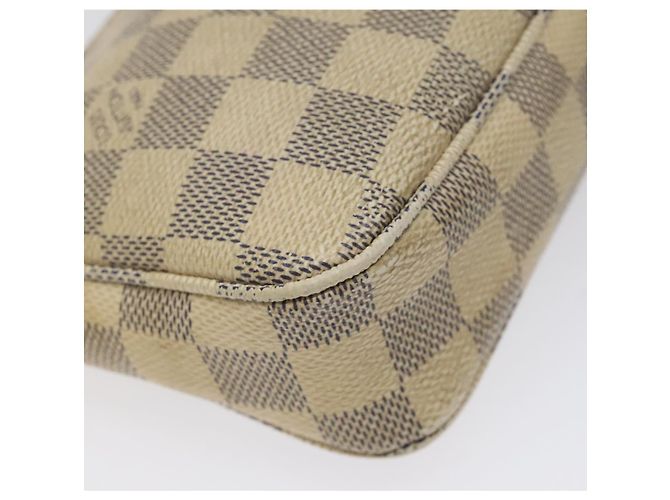 LOUIS VUITTON Pochette Accessoires Damier Azur N51986 LV Auth EC377 - vista 15