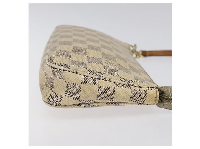 LOUIS VUITTON Pochette Accessoires Damier Azur N51986 LV Auth EC377 - vista 3