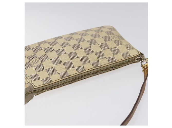 LOUIS VUITTON Pochette Accessoires Damier Azur N51986 LV Auth EC377 - vista 6