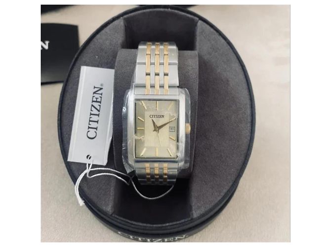 Autre Marque Relógio Citizen de Quartzo Ouro e Prata Aço Gold hardware - vista 2