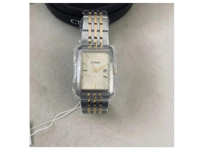Autre Marque Relógio Citizen de Quartzo Ouro e Prata Aço Gold hardware - vista 4