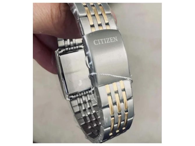 Autre Marque Relógio Citizen de Quartzo Ouro e Prata Aço Gold hardware - vista 6