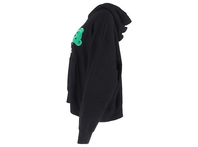 Sudadera Palm Angels Kill The Bear en algodón negro - vista 2