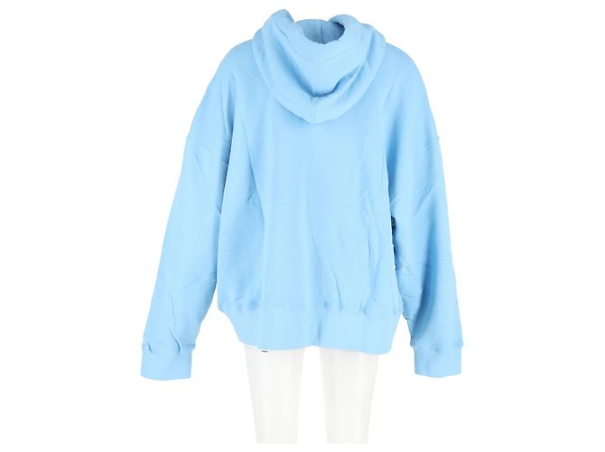 Sudadera con capucha Palm Angels Bear en algodón azul claro - vista 6