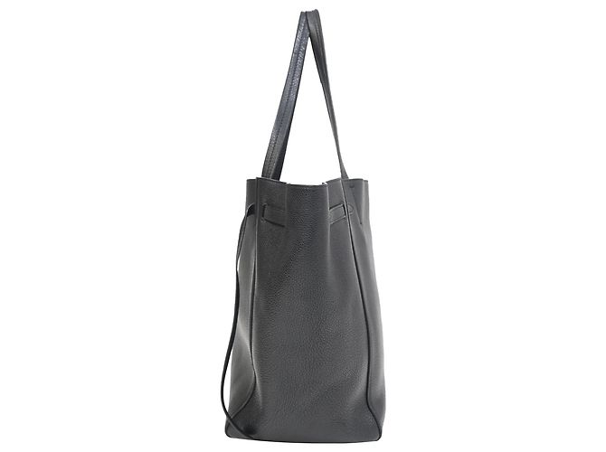 Céline Borsa Tote Phantom Celine Large in pelle di vitello nera - vista 2