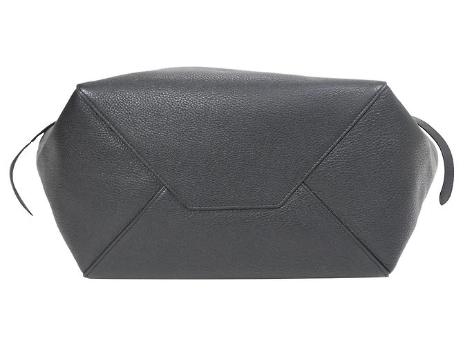 Céline Borsa Tote Phantom Celine Large in pelle di vitello nera - vista 4