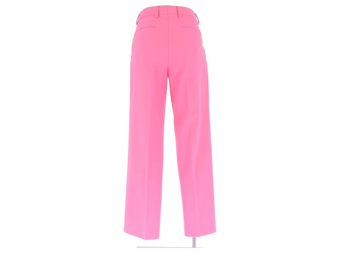 Hose DRIES VAN NOTEN T.FR 34 Polyester Pink - Ansicht 2