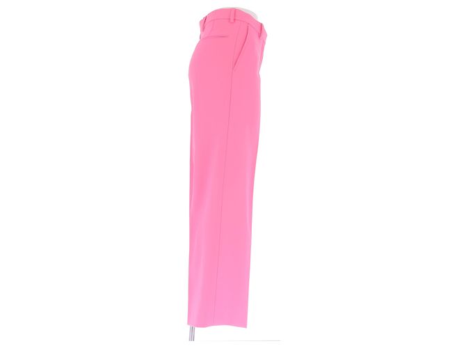 Hose DRIES VAN NOTEN T.FR 34 Polyester Pink - Ansicht 3