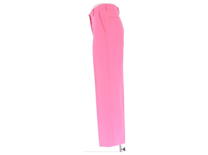 Hose DRIES VAN NOTEN T.FR 34 Polyester Pink - Ansicht 4