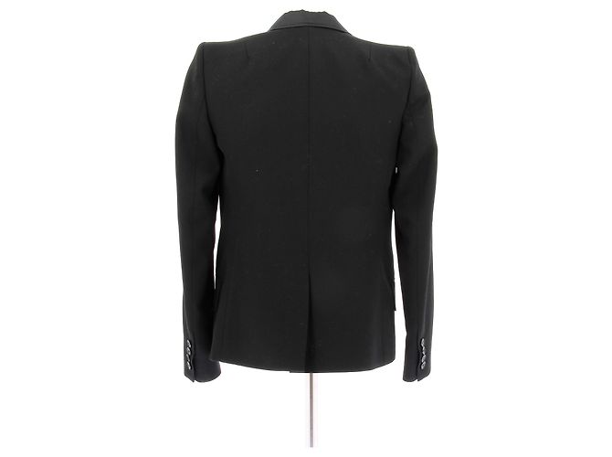 BALMAIN Jacken T.FR 36 Wolle Schwarz - Ansicht 2