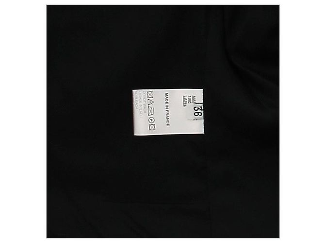 BALMAIN Jacken T.FR 36 Wolle Schwarz - Ansicht 7