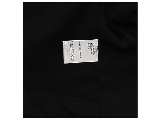 BALMAIN Jacken T.FR 36 Wolle Schwarz - Ansicht 8