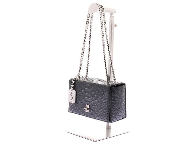 Borse YVES SAINT LAURENT T. Pelli esotiche Nero - vista 5