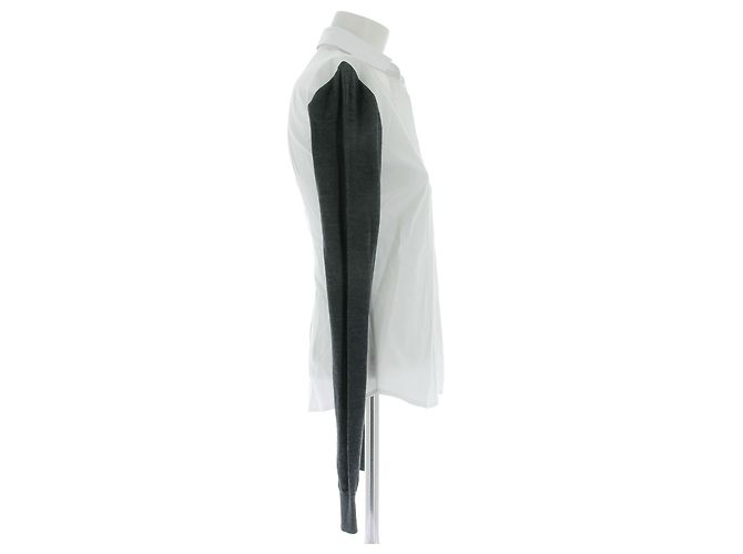 DOLCE & GABBANA Tops T.IT 40 Algodón Blanco - vista 3