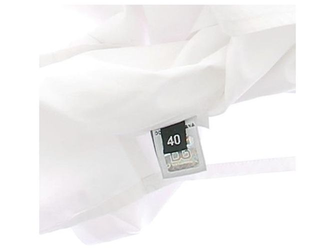 DOLCE & GABBANA Tops T.IT 40 Algodón Blanco - vista 6