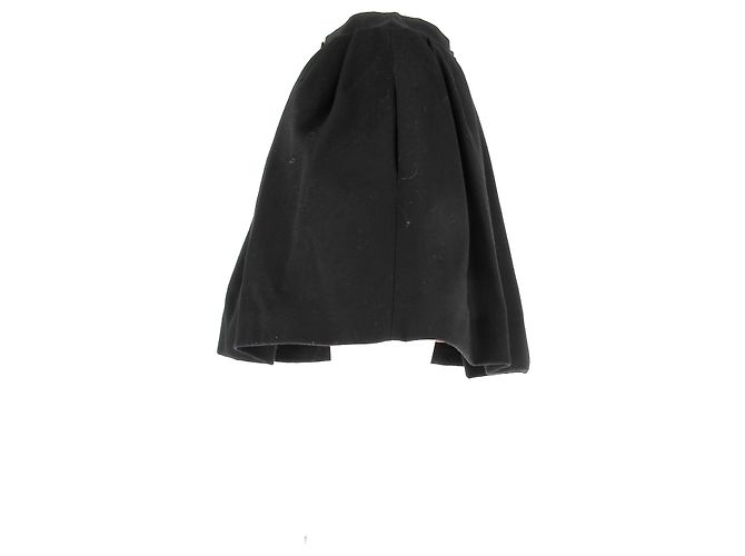 Faldas CARVEN T.FR 38 Lana Negro - vista 3