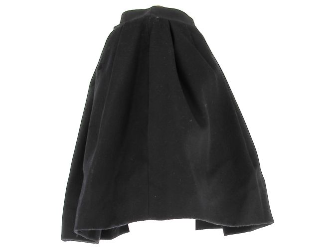 Faldas CARVEN T.FR 38 Lana Negro - vista 4
