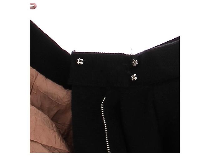Faldas CARVEN T.FR 38 Lana Negro - vista 6