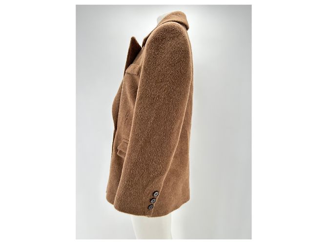 Autre Marque NON SIGNE / UNSIGNED Jackets T.International M Wool Brown - view 4