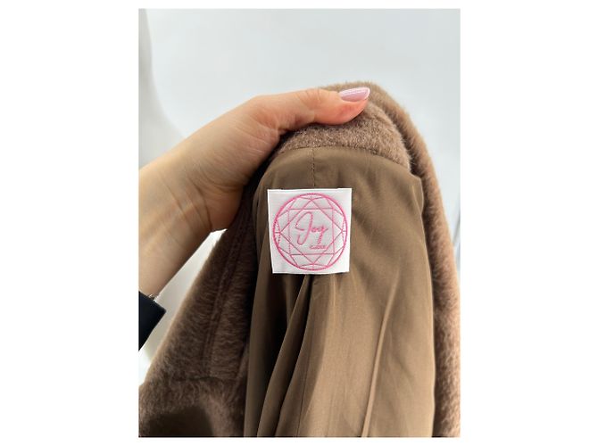 Autre Marque NON SIGNE / UNSIGNED Jackets T.International M Wool Brown - view 5