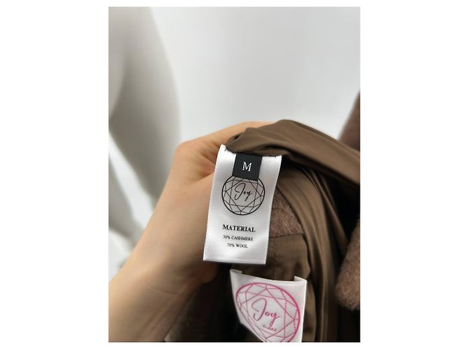 Autre Marque NON SIGNE / UNSIGNED Jackets T.International M Wool Brown - view 6