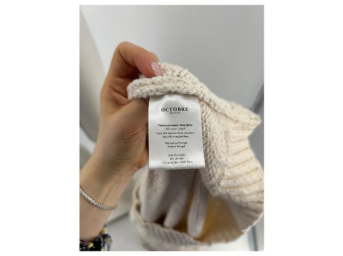 SéZane SEZANE Strickwaren T.International XXL Baumwolle Roh - Ansicht 7