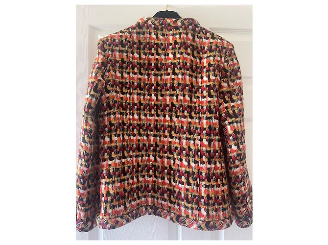 Chaqueta de tweed Chanel 2023 Runway 40 Multicolor - vista 11