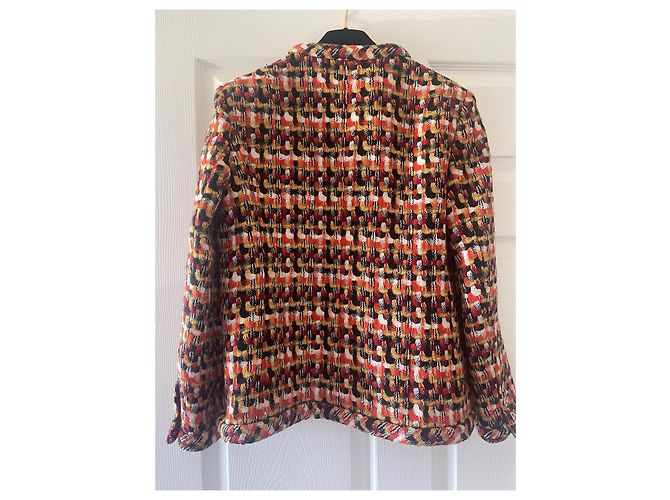 Chaqueta de tweed Chanel 2023 Runway 40 Multicolor - vista 3